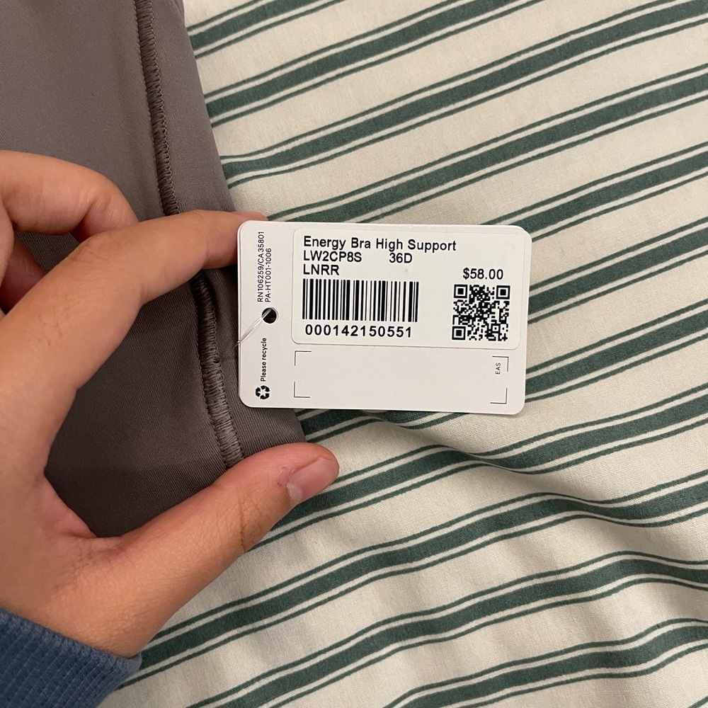 Lululemon Bra. This is New. Size 36D